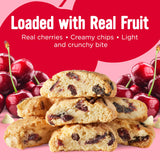Cooper Street Twice-Baked Cherry White Chip Biscotti Cookies (16 oz) - Over 50 Biscotti Cookies per Bag Loaded with Real Fruit, Traditional Italian