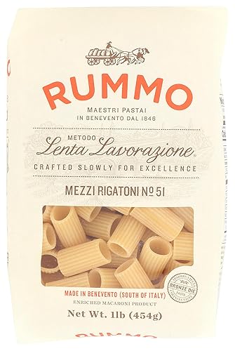 Rummo, Rigatoni Mezzi, 16 Ounce