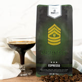 Brave Bean Coffee Company Sergeant's Sip: Espresso Roast, Organic, Single-Origin Coffee - Espresso Specialty Coffee