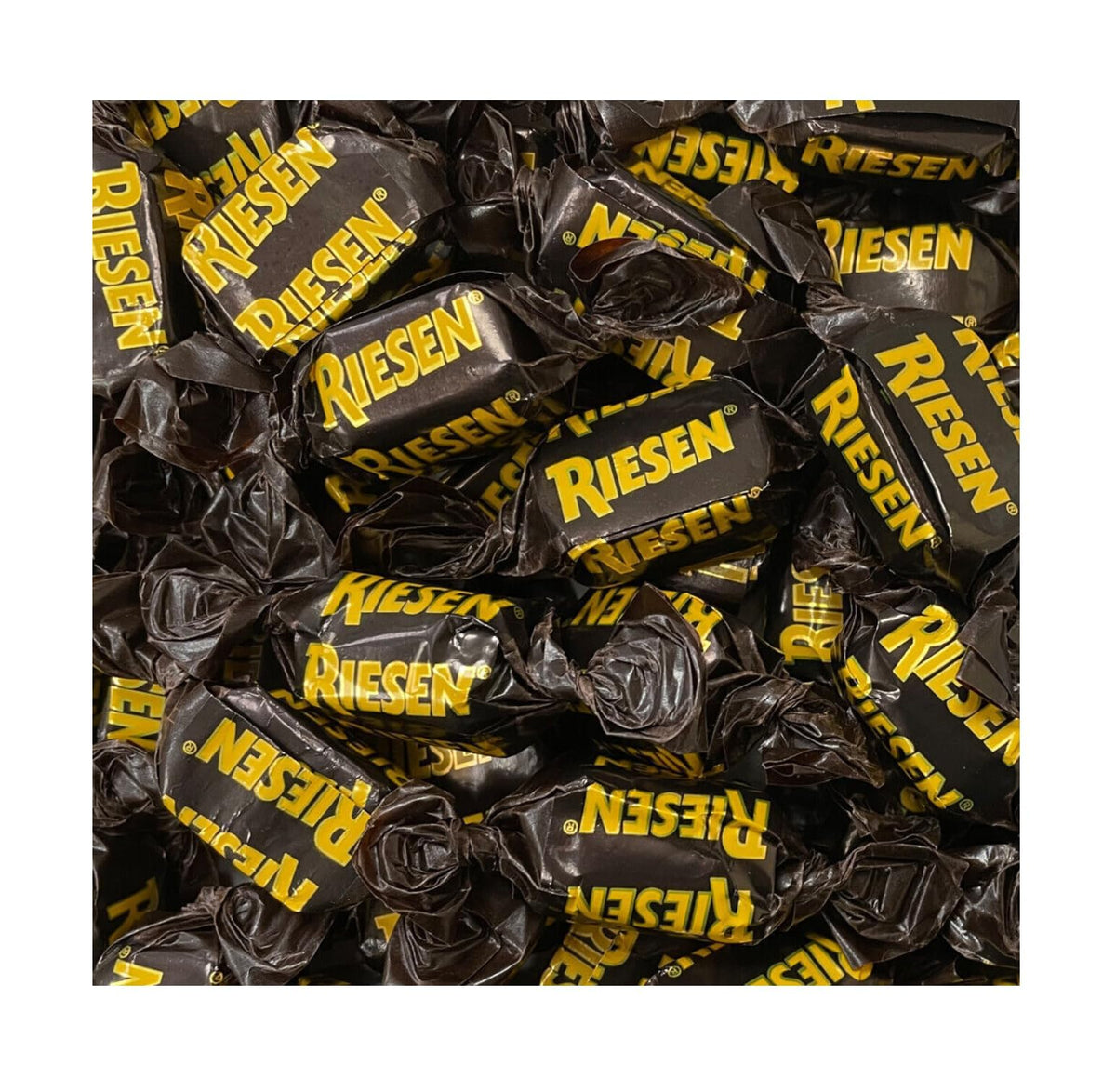 Chocolate Covered Caramels Riesen, Delicious Classic Treats that Everyone Loves, Stock Up and Enjoy Share with Others (2 Pound bag)