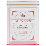 Harney & Sons Black Tea, English Breakfast, 20 Sachets