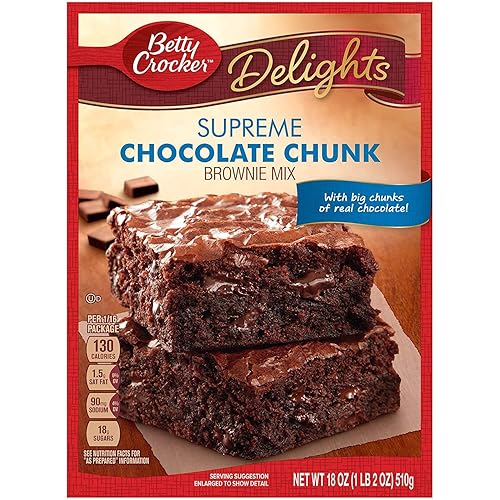 Betty Crocker™ Supreme Chocolate Chunk Brownie Mix