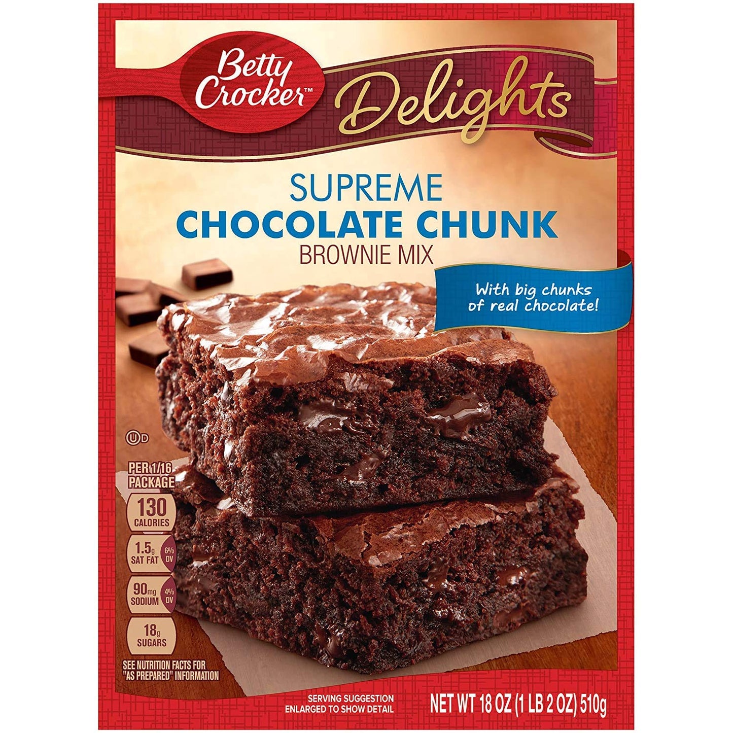 Betty Crocker™ Supreme Chocolate Chunk Brownie Mix