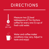 Tim Hortons Original Blend, Medium Roast Ground Coffee, Canada’s Favorite Coffee, Made with 100% Arabica Beans, 48 Ounce Canister