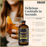 Proof Syrup - Old Fashioned Cocktail Mix - Made with Real Bitters & Cane Sugar - Variety Pack - Fast, Easy, Delicious, Handcrafted Cocktail Syrup - 5