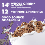 Cookie Crisp Cereal, Chocolate Chip Cookie Taste, Made with Whole Grain, Value Bag, 35 oz