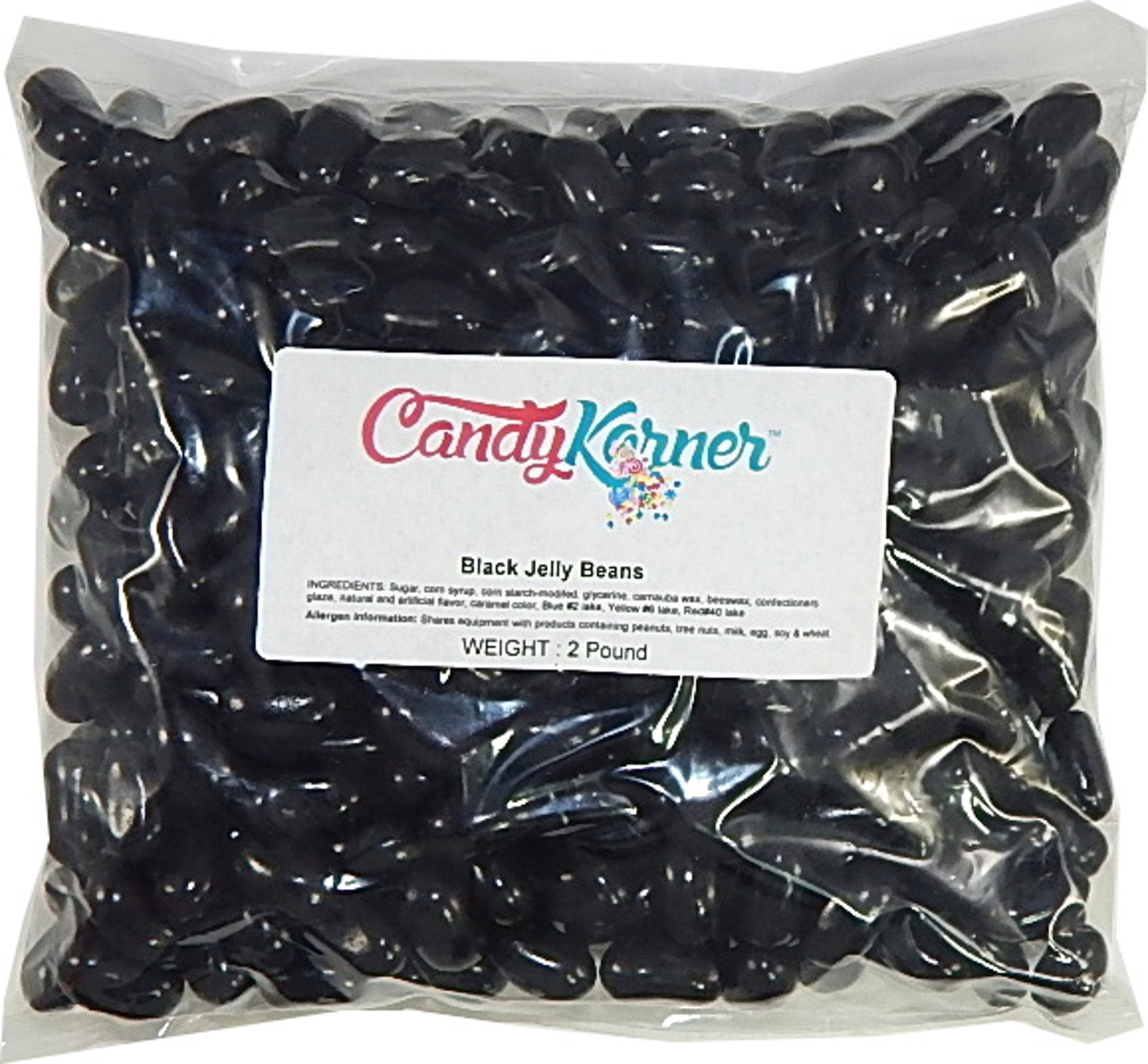 Black Jelly Beans (5lb Bag)