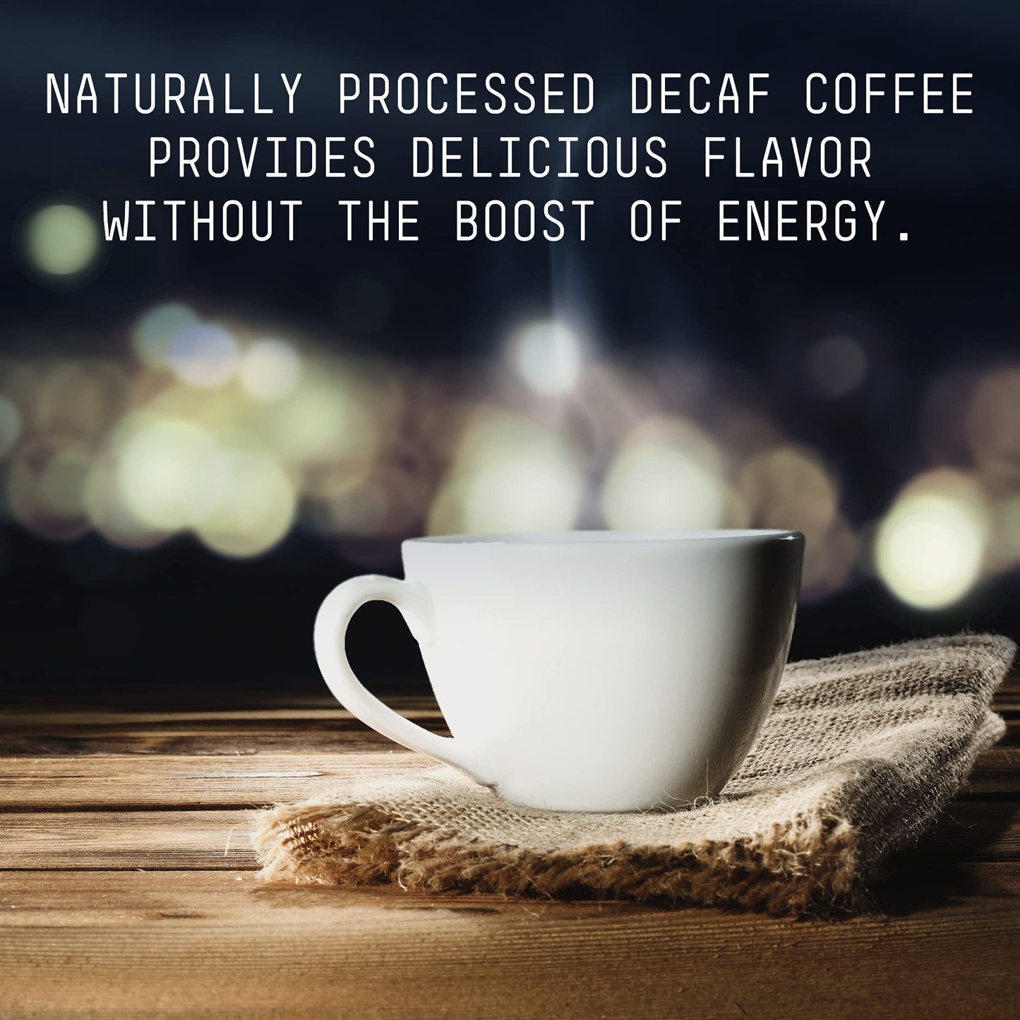 Stone Street Decaf Coffee, Ground, Swiss Water Process Naturally Decaffeinated Coffee, Medium Roast, 2 LB