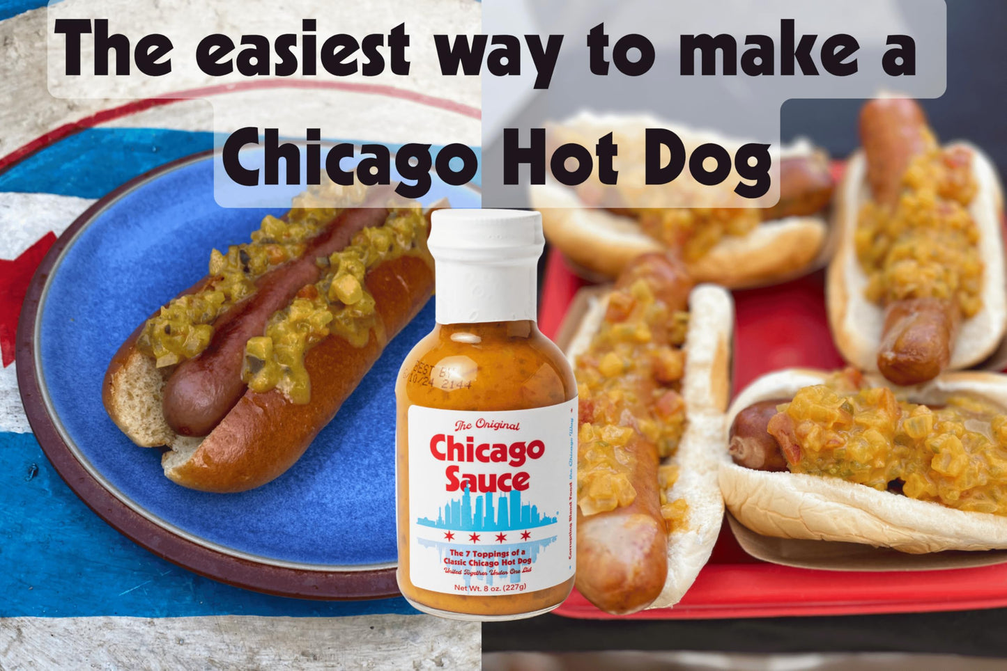 Big Fork Brands The Original Chicago Sauce, 8 oz, 4-Pack