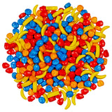 Bulk Fruit Shaped Candies - 2 Pounds - Candy Machine Refills - Party Favors & Events