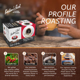 Boston’s Best Coffee - Rich & Bold French Roast Gourmet Flavour, Delectable Dark Roast, Compatible with Keurig Coffee Maker, 1 Count (12 Single Serve