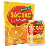 Korean Best Variety Energy Drink Box Deal - SACSAC, RICE PUNCH, PEAR JUICE - (SACSAC ORANGE, 12 CANS)