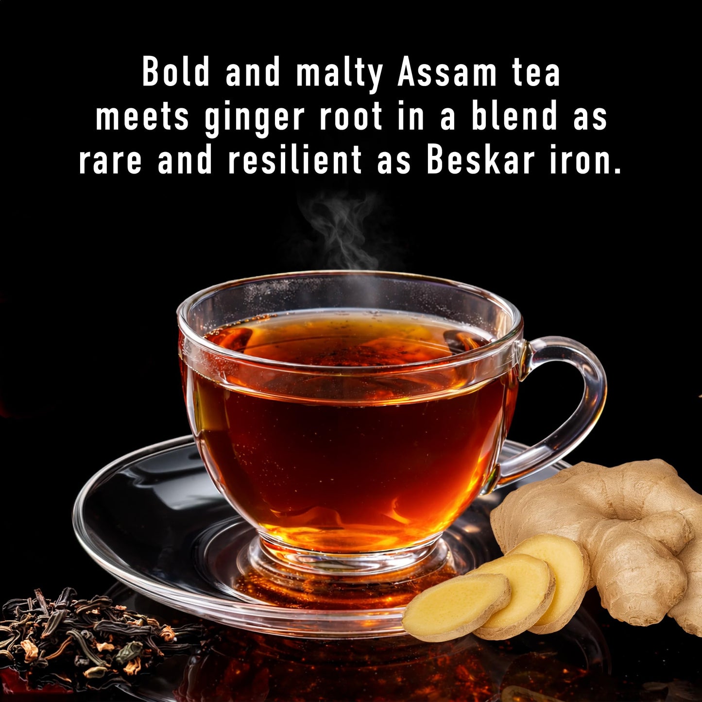 The Republic of Tea, Beskar Black Tea, Bold Organic Assam with Ginger, Star Wars The Mandalorian and Grogu, 36 Tea Bags
