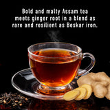 The Republic of Tea, Beskar Black Tea, Bold Organic Assam with Ginger, Star Wars The Mandalorian and Grogu, 36 Tea Bags