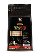 ground coffee medium roast - PERUVIAN GROUND ORGANIC COFFEE, fair trade, 100% arabica, medium roast, low acidity - arabica coffee ground, 1 Bag (12