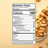 Wellsley Farms Whole Fancy Salted and Roasted with Sea Salt. Whole Cashews, 42 oz. Tub. Certified Kosher