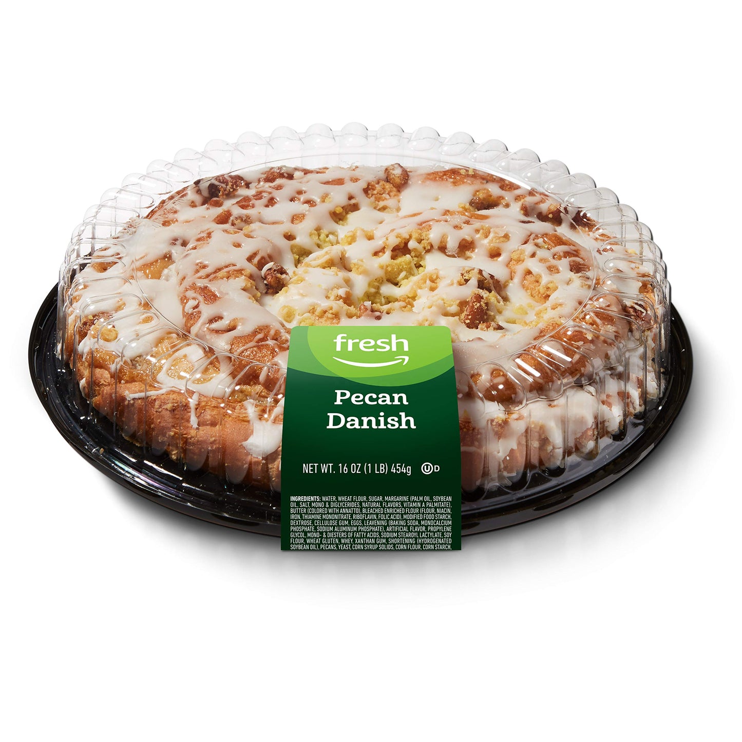 Amazon Fresh Brand, Pecan Danish, 16 Oz