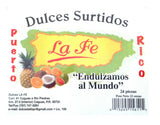 Assortment Sweets of Puerto Rico (Surtido De Dulces Tipicos De Puerto Rico) 17 Pieces (1 Oz Each/piece) By Fabrica De Dulces La Fe
