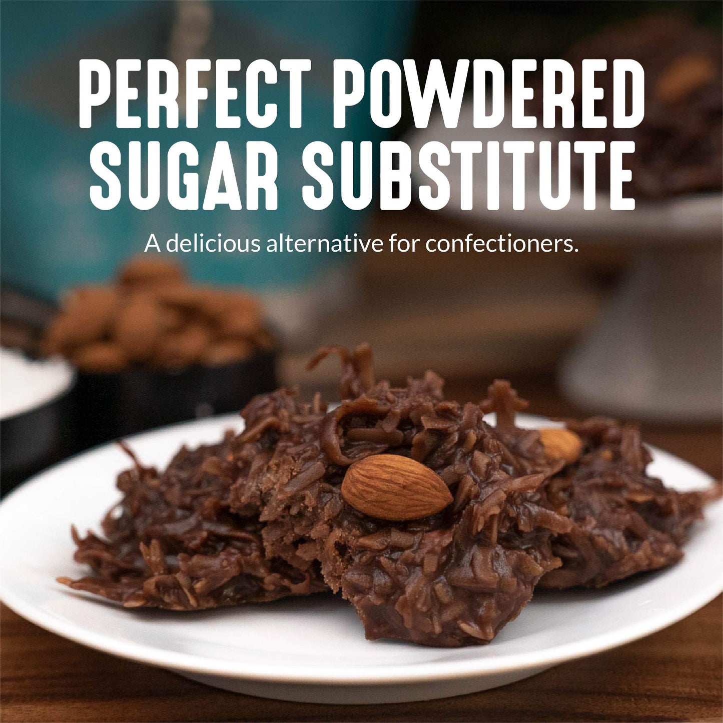 Lakanto Powdered Monk Fruit Sweetener With Erythritol, Powdered Sugar Substitute Sweetener For Baking & Cooking Waffles, Donuts, Cookies & More, Keto, Low Calorie, Low Carb, Vegan, Gluten Free, 1 Lb