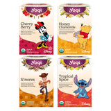 Yogi Tea Disney Inspired Variety Pack (4pk, 16ea) - Organic Herbal Tea Collection