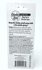 Stinky Bowl Spray - Lavender Vanilla - Before You sit, Bowl Spray - Keeps The Stink in The Bowl