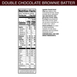 Krave Cold Breakfast Cereal, Chocolate Cereal, Kids Snacks, Double Chocolate Brownie Batter, 10.5oz Box