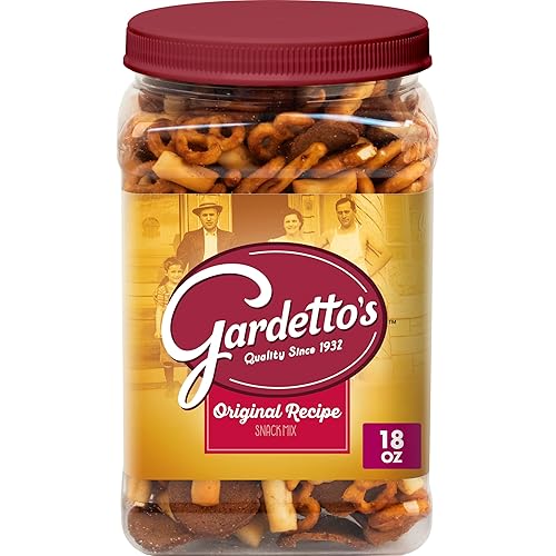 Gardetto's Original Recipe Snack Mix, Salty Snacks Tub, 18 oz