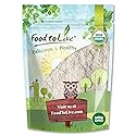 Food to Live Organic Brown Rice Flour, 1.5 Pounds - Non-GMO, Finely Ground from Long Grain Rice, Unbleached, Untreated, Vegan Meal, Kosher, Bulk