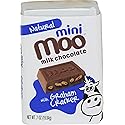 Moo Chocolate Mini Milk Chocolate Graham Cracker Bar, 0.7 OZ