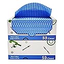 Atitifope Multi-Use Reusable Cloths - Heavy Duty Wipes for Kitchen, Bathroom & Car (50 Count (Pack of 2))