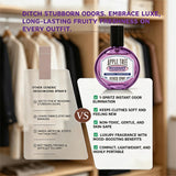 Travel Wrinkle Release Spray by BOUDART LABORATORIES - 40ml TSA Approved Fabric Deodorizer Spray & Wrinkle Releaser for Clothes, Couch - Portable Odor