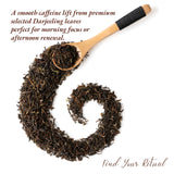 Sattva Tea Co | Darjeeling Black Tea | 100g/3.5oz Loose Leaf (Makes 40+ Cups) | Lightly Oxidized | Delicately Nuanced Flavors Tones Of Apricot