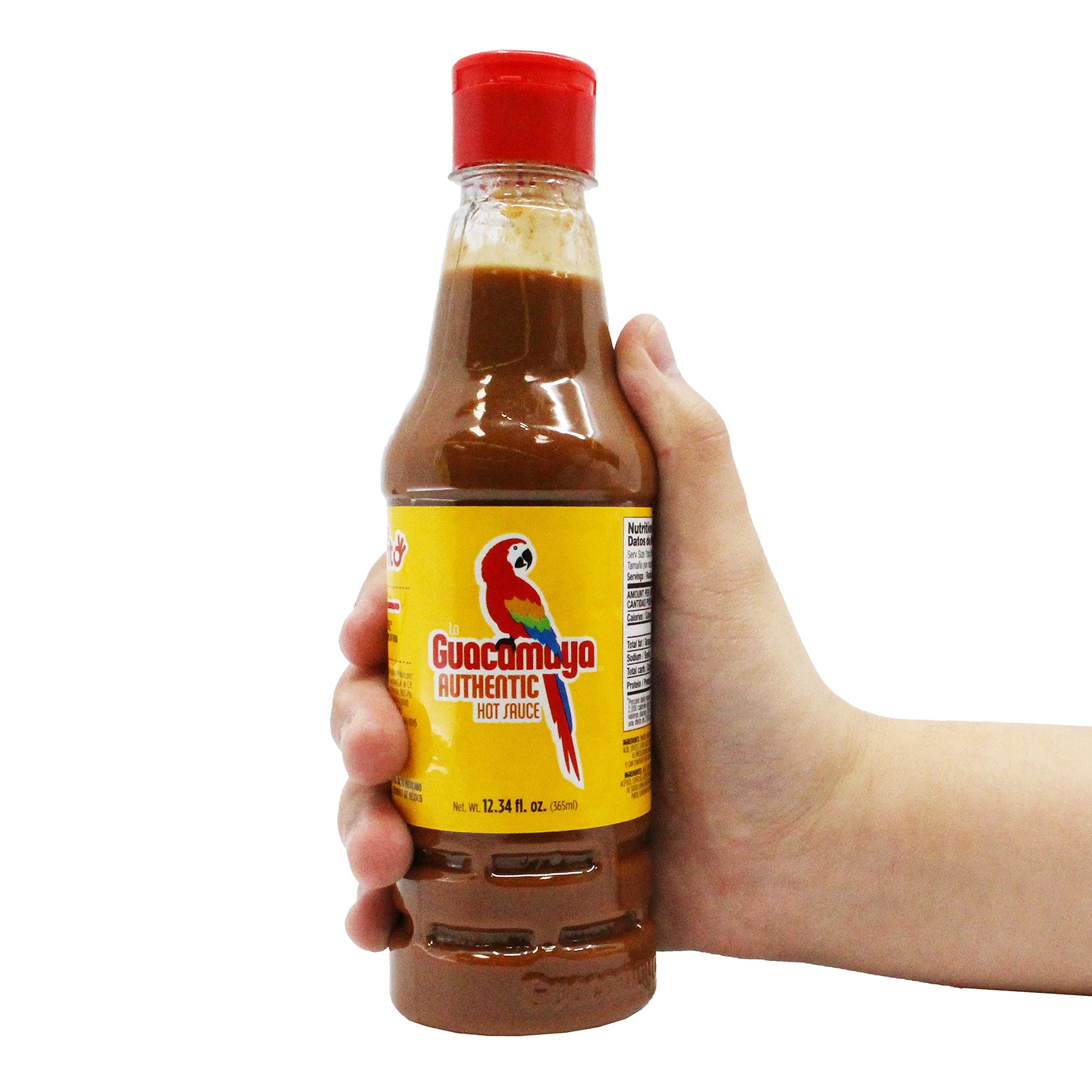 La Guacamaya Authentic Hot Sauce (1 x 12.34 oz. Bottle)