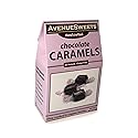 AvenueSweets - Handcrafted Individually Wrapped Soft Caramels - 8 oz Box - Chocolate