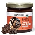 King's Cupboard Organic Hot Fudge Sauce - The Perfect Hot Chocolate Sauce for Topping Ice Cream & Desserts, Coffee Drizzle, Baking, Fondue