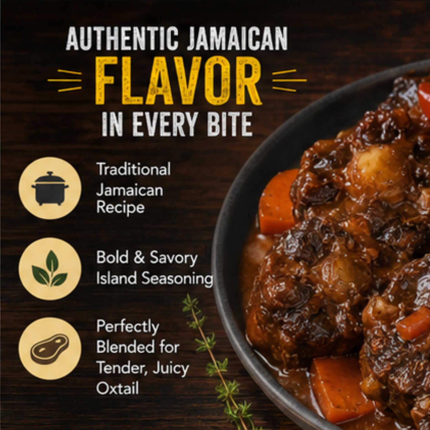 Blue Mountain Country Jamaican Oxtail Seasoning Marinade - 12 oz Bottle | Authentic Caribbean Flavor for Oxtail, Beef, Stews & More [Pack of 2]