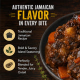 Blue Mountain Country Jamaican Oxtail Seasoning Marinade - 12 oz Bottle | Authentic Caribbean Flavor for Oxtail, Beef, Stews & More [Pack of 2]