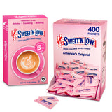 Sweet’N Low Bundle, 400 Sweetener Packets for Coffee & Tea + 8 Oz Bulk Box for Cooking & Baking, Strawberry
