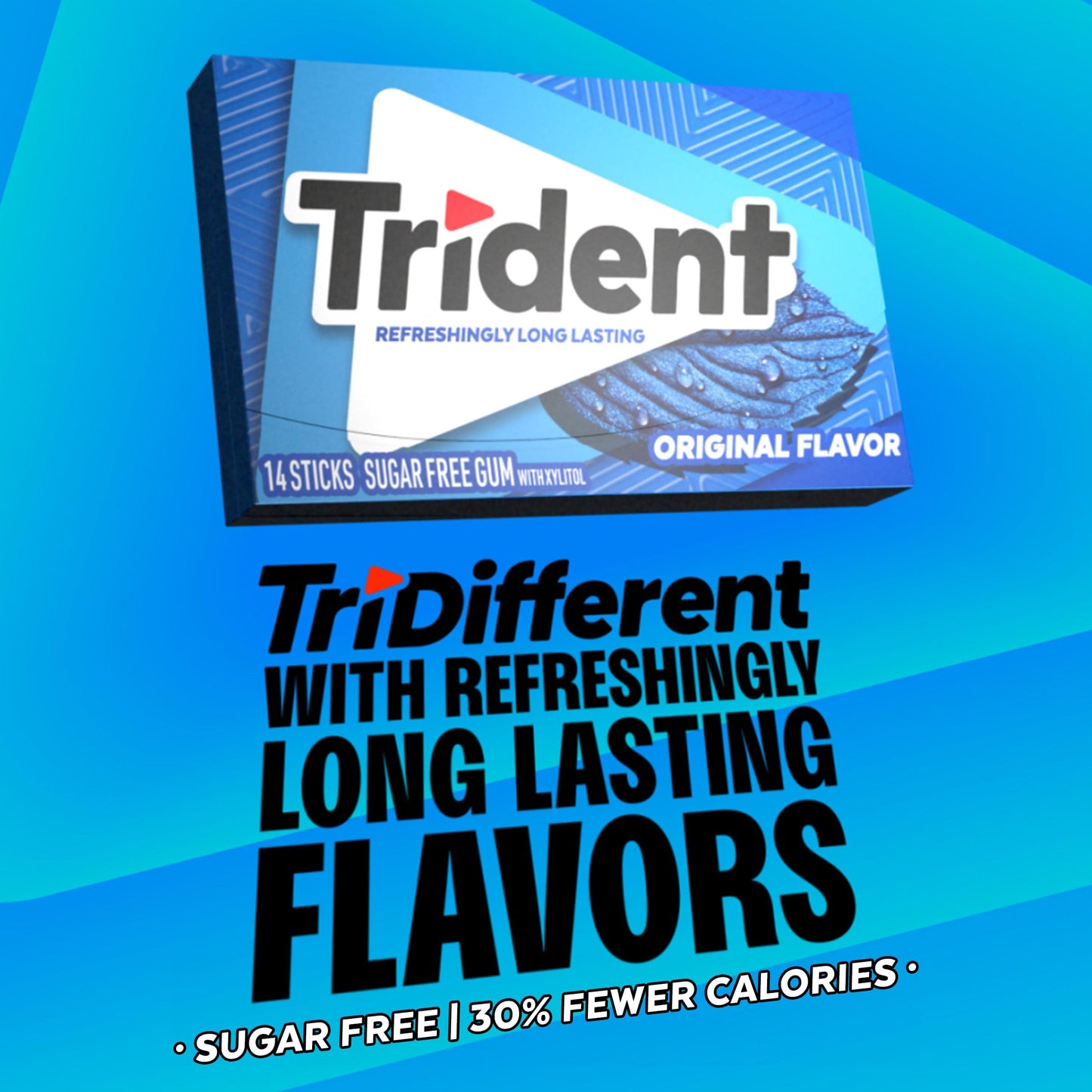 Trident, Original, 14-ct