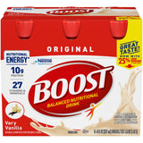 Boost Original Nutritional Energy Balanced Nutritional Drink (6 Count (Pack of 2), Vanilla)
