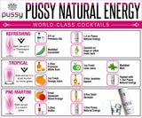 Pussy Natural Energy Drink 12 Pack