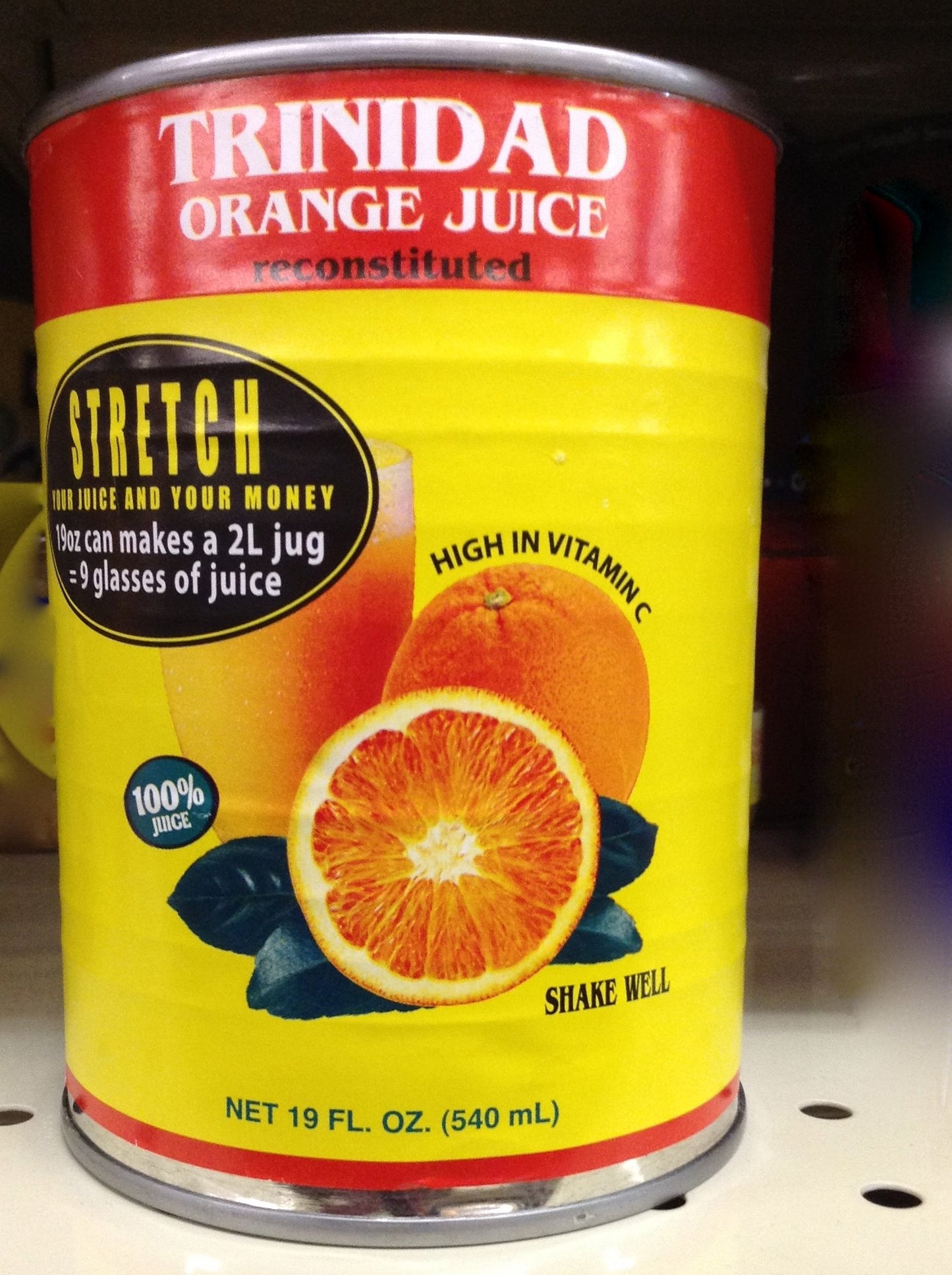 Trinidad Orange Juice - 19 oz. (6 pack) by Trinidad Juice