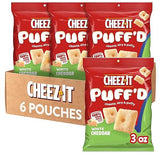 Cheez-It Puff'd White Cheddar, 3 Ounce Each, 6 Count