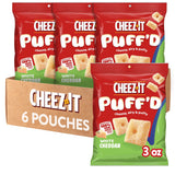 Cheez-It Puff'd White Cheddar, 3 Ounce Each, 6 Count