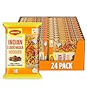 Maggi Indian Classic Masala Noodles, Instant Noodles, 3 Min Indian Noodles, Mildly Spicy, 24Pk