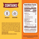 Thomas' Cinnamon Swirl Bagels, 6 count, (3.0 oz each), 9g Protein, Kosher Cinnamon Bagels, 18 oz Bag