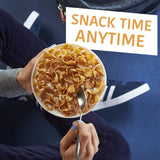 Kellogg's Fat-Free Breakfast Cereal, Frosted Flakes, 19.2 Ounce(Pack of 12)