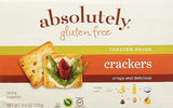 Absolutely Gluten Free Cracker Gf Tstd Onion