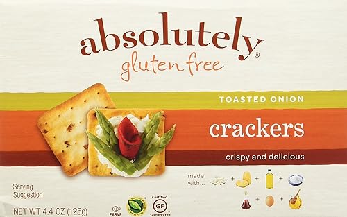 Absolutely Gluten Free Cracker Gf Tstd Onion