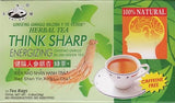 Tai Chi Ginseng ginkgo biloba green tea (THINK SHARP ) 12 tea bags each box (2X)